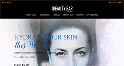 Desktop Screenshot of glambeautybar.com